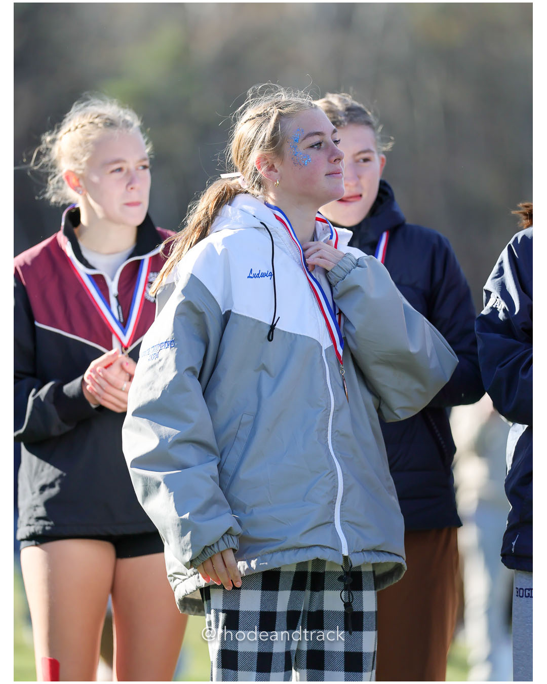 Cecelia Ludwig, Cumberland, P5, 18:56.14 - New England Cross Country Championships - Thetford Vt - November 8, 2025 – 2025 New England Cros…